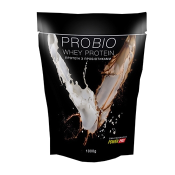 Power Pro Probio Whey Protein 1000 g /25 servings/ Мокачино - зображення 1