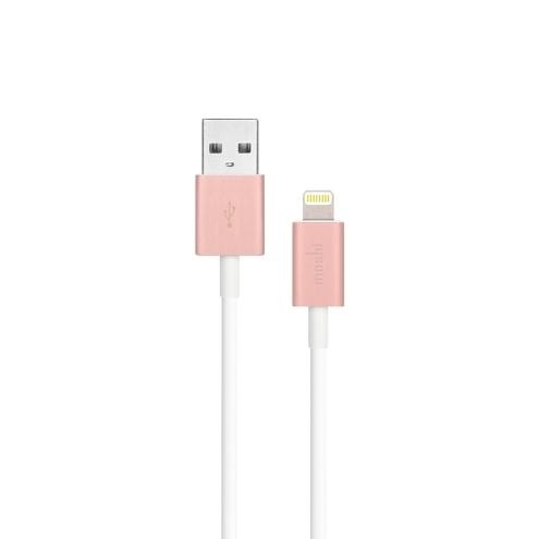 Moshi Lightning to USB Cable Golden Rose 1 m (99MO023251) - зображення 1