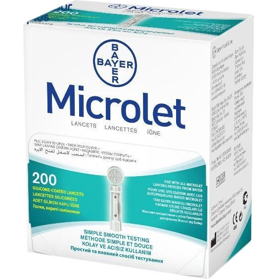 Bayer Microlet 200 шт - зображення 1