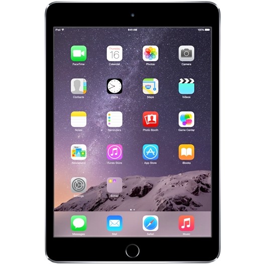 Apple iPad mini 3 Wi-Fi + LTE 128GB Space Gray (MH3L2, MGJ22) - зображення 1