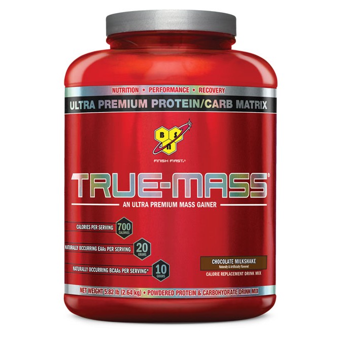 BSN True-Mass 2640 g /16 servings/ Vanilla Ice Cream - зображення 1