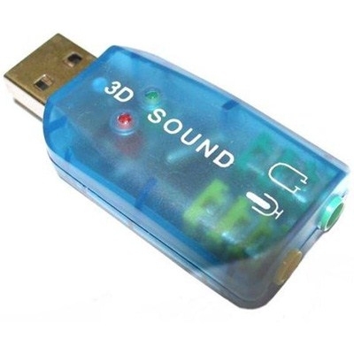 Dynamode USB-SOUNDCARD2.0 Blue - зображення 1