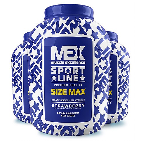MEX Size Max 2720 g /24 servings/ Chocolate - зображення 1