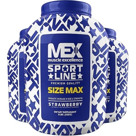 MEX Size Max 6800 g /60 servings/ Vanilla - зображення 1