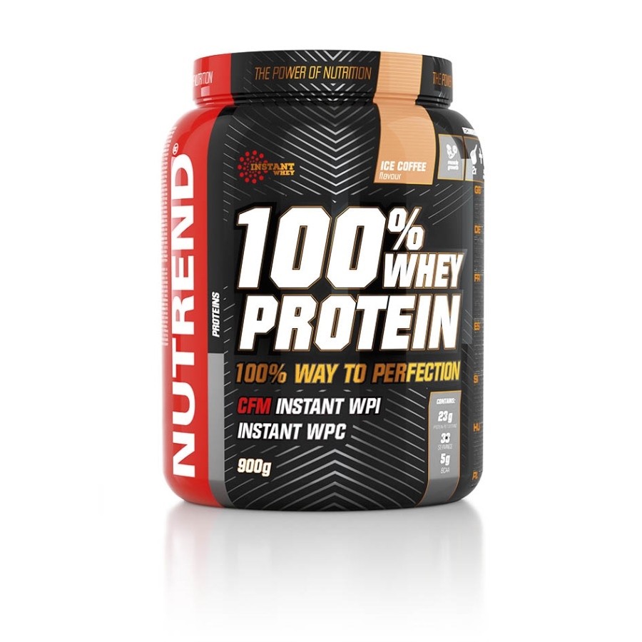 Nutrend 100% Whey Protein 900 g /30 servings/ Biscuit - зображення 1