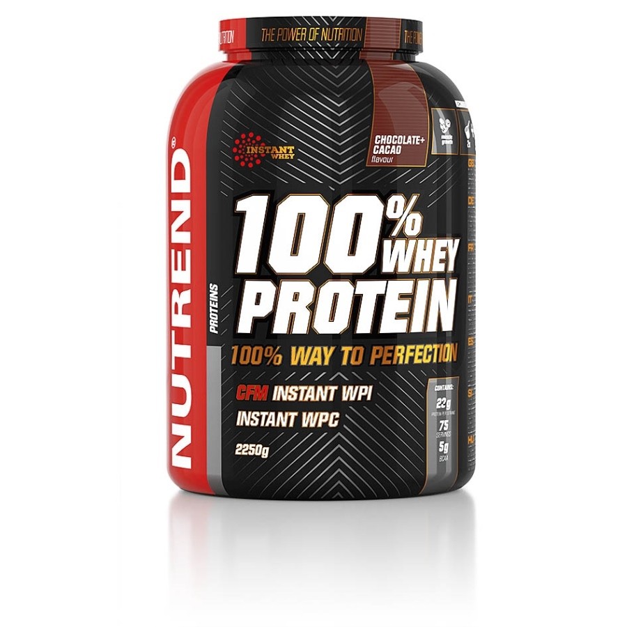 Nutrend 100% Whey Protein 2250 g /75 servings/ Ice Coffee - зображення 1