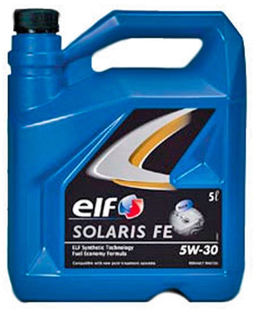 Elf SOLARIS DPF FE 5W-30 5 л - зображення 1
