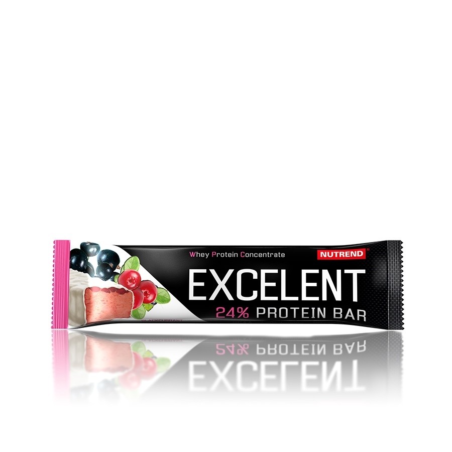 Nutrend Excelent Protein bar 85 g Chocolate Nougat Cranberry - зображення 1