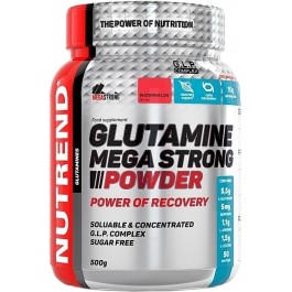   Nutrend Glutamine Mega Strong Powder 500 g (50 servings) Watermelon