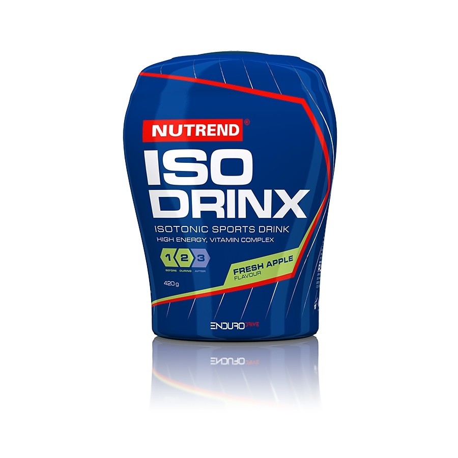 Nutrend Isodrinx 420 g /12 servings/ Fresh Apple - зображення 1