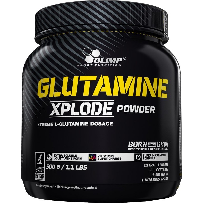 Olimp Glutamine Xplode 500 g /50 servings/ Orange - зображення 1