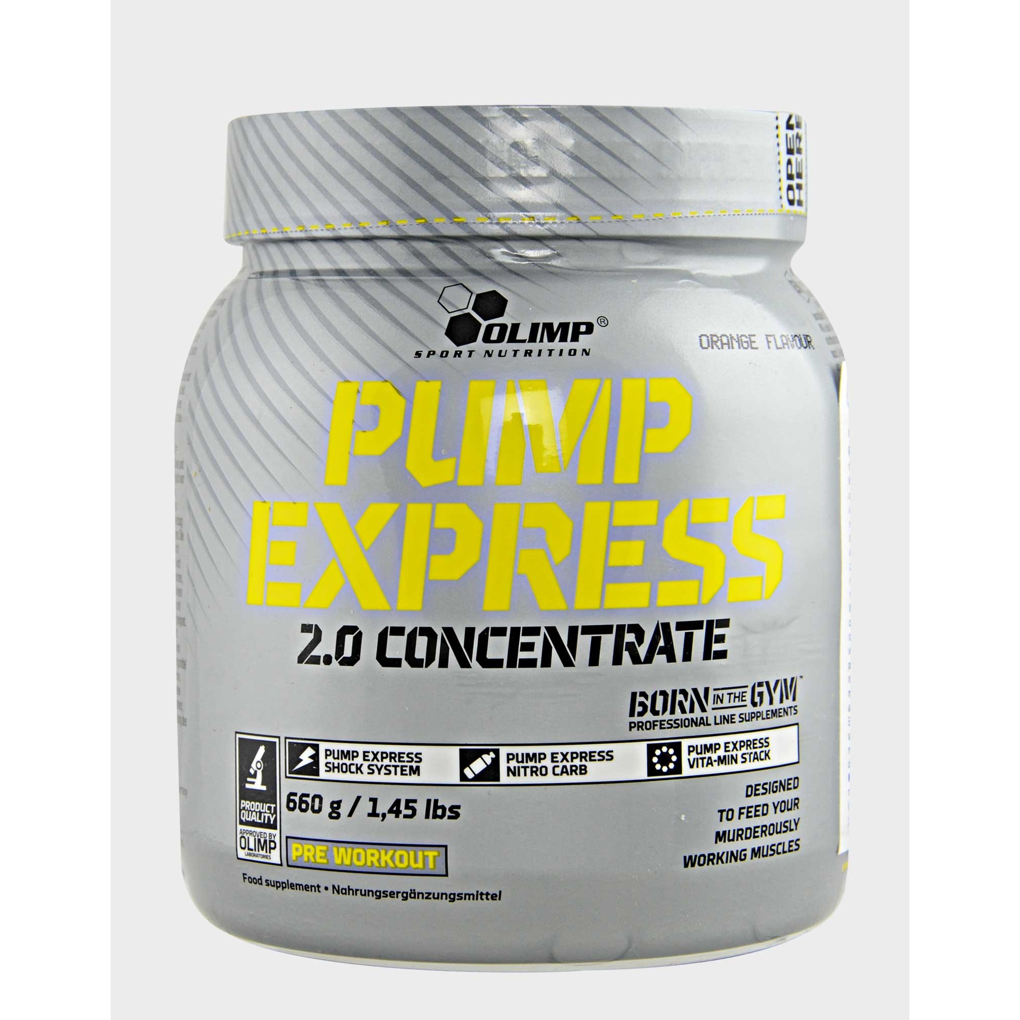 Olimp Pump Express 2.0 Сoncentrate 660 g /22 servings/ Orange - зображення 1