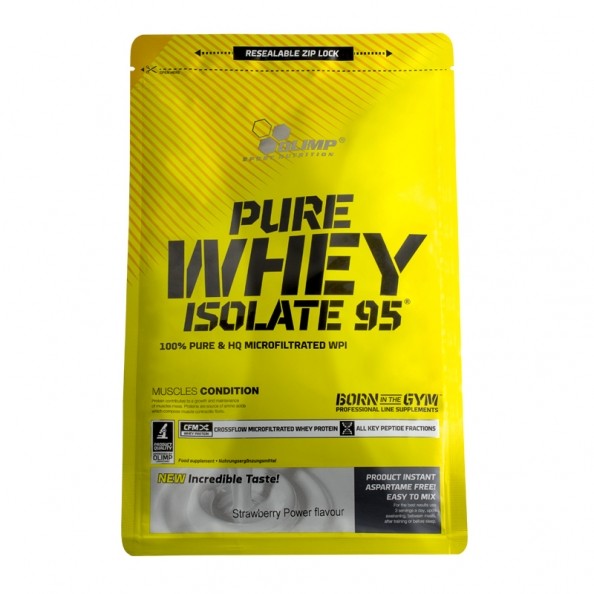 Olimp Pure Whey Isolate 95 600 g /20 servings/ Vanilla - зображення 1