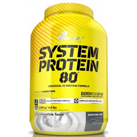 Olimp System Protein 80 2200 g /62 servings/ Vanilla - зображення 1