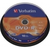 Verbatim DVD-R 4,7GB 16x Cake Box 10шт (43523) - зображення 1