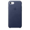 Apple iPhone 7 Leather Case - Midnight Blue MMY32 - зображення 1
