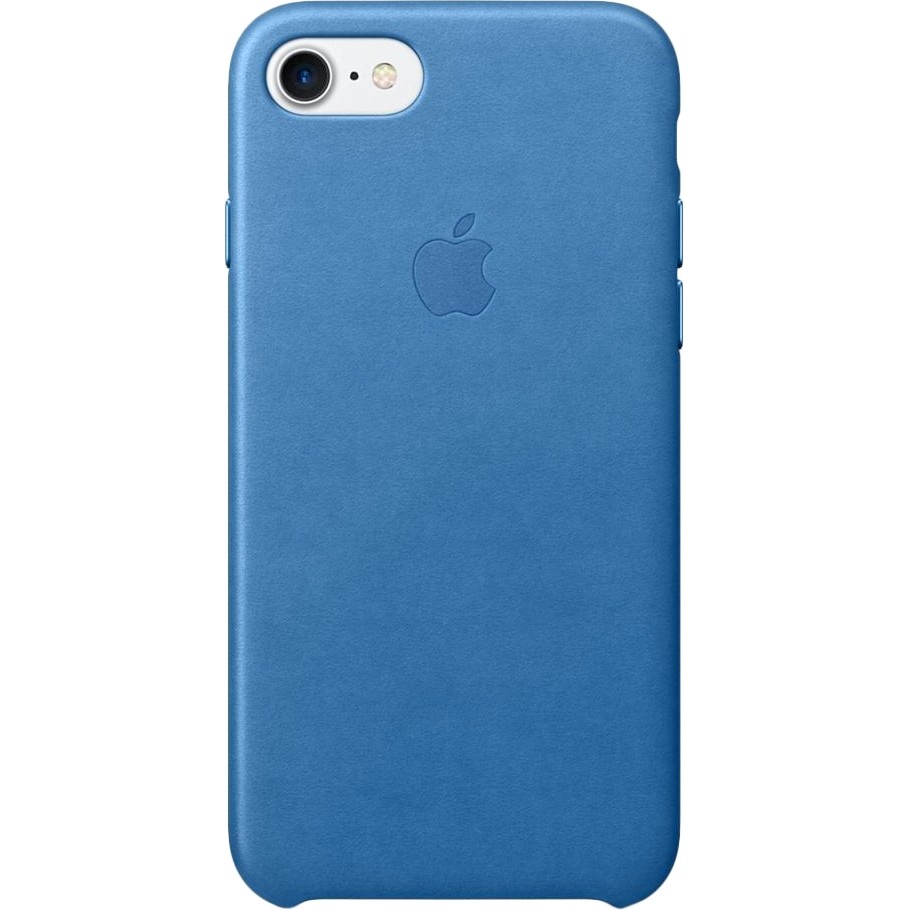 Apple iPhone 7 Leather Case - Sea Blue MMY42 - зображення 1