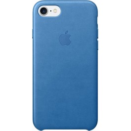 Apple iPhone 7 Leather Case - Sea Blue MMY42