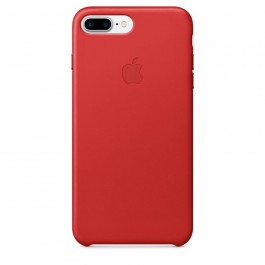   Apple iPhone 7 Plus Leather Case - (PRODUCT)RED MMYK2