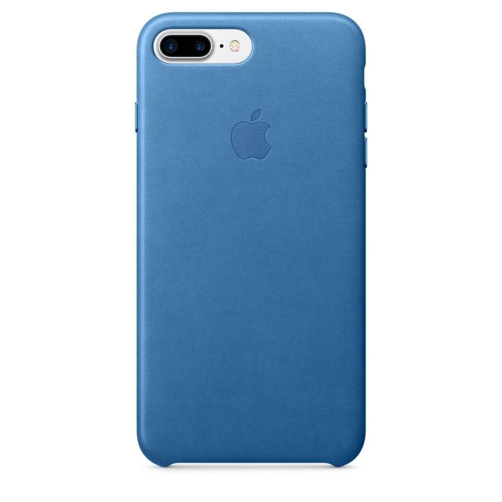Apple iPhone 7 Plus Leather Case - Sea Blue MMYH2 - зображення 1