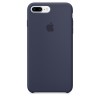 Apple iPhone 7 Plus Silicone Case - Midnight Blue MMQU2 - зображення 1