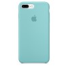 Apple iPhone 7 Plus Silicone Case - Sea Blue MMQY2 - зображення 1