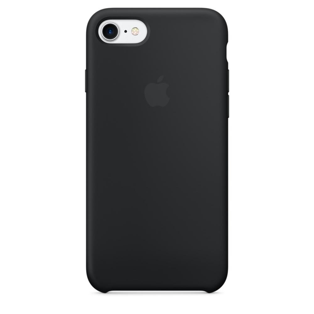 Apple iPhone 7 Silicone Case - Black MMW82 - зображення 1