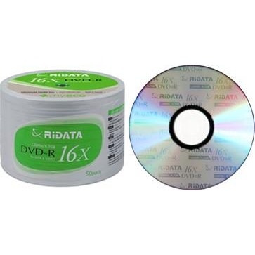 RiData DVD-R 4,7GB 16x Bulk 50шт - зображення 1