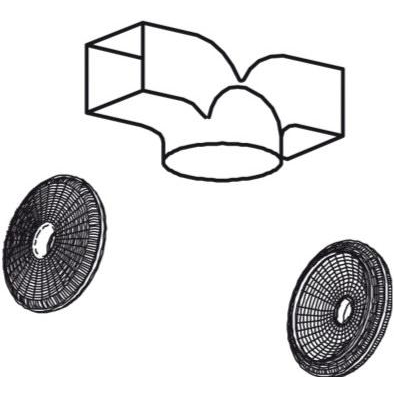 Teka Комплект рециркуляції ND,CL,NC,DT,DS,DG,DG1,DH,DH1 (40490103) - зображення 1