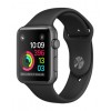 Apple Watch Series 2 42mm Space Gray Aluminum Case with Black Sport Band (MP062) - зображення 1