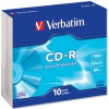 Verbatim CD-R 700MB 52x Slim Case 10шт (43415) - зображення 1