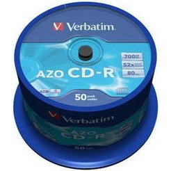 Verbatim CD-R 700MB 52x Spindle Packaging 50шт (43343) - зображення 1