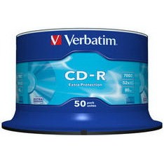 Verbatim CD-R 700MB 52x Spindle Packaging 50шт (43351)