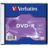 Verbatim DVD+R 4,7GB 16x Slim Case 1шт (43515) - зображення 1