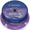 Verbatim DVD+R 4,7GB 16x Spindle Packaging 25шт (43500) - зображення 1