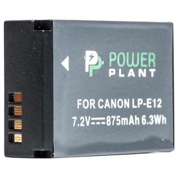 PowerPlant Aккумулятор для Canon LP-E12 (875 mAh) - DV00DV1311 - зображення 1