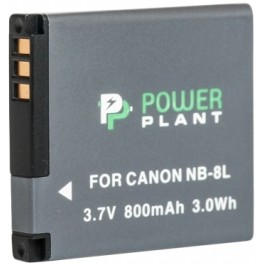PowerPlant Aккумулятор для Canon NB-8L (800 mAh) - DV00DV1256