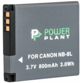   PowerPlant Aккумулятор для Canon NB-8L (800 mAh) - DV00DV1256