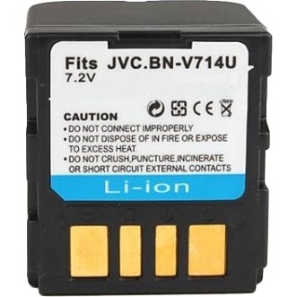 PowerPlant Aккумулятор для JVC BN-V714U (2200 mAh) - DV00DV1353 - зображення 1