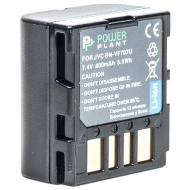 PowerPlant Aккумулятор для JVC BN-VF707U (800 mAh) - DV00DV1146 - зображення 1
