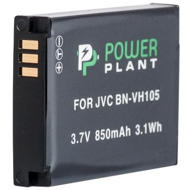 PowerPlant Aккумулятор для JVC BN-VH105 (850 mAh) - DV00DV1358 - зображення 1