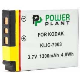 PowerPlant Aккумулятор для Kodak KLIC-7003 (1300 mAh) - DV00DV1220