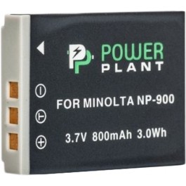 PowerPlant Aккумулятор для Minolta NP-900,Li-80B (800 mAh) - DV00DV1070