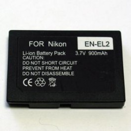 PowerPlant Aккумулятор для Nikon EN-EL2 (1020 mAh) - DV00DV1037