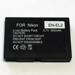   PowerPlant Aккумулятор для Nikon EN-EL2 (1020 mAh) - DV00DV1037