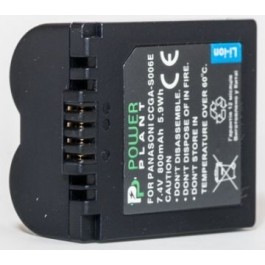   PowerPlant Aккумулятор для Panasonic S006E (800 mAh) - DV00DV1100