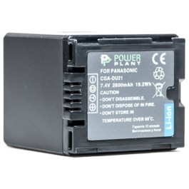   PowerPlant Aккумулятор для Panasonic VBD210, CGA-DU21 (2600 mAh) - DV00DV1092