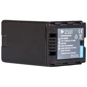 PowerPlant Aккумулятор для Panasonic VW-VBN390 (3750 mAh) - DV00DV1346 - зображення 1