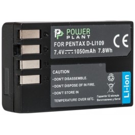 PowerPlant Aккумулятор для Pentax D-Li109 (1050 mAh) - DV00DV1283