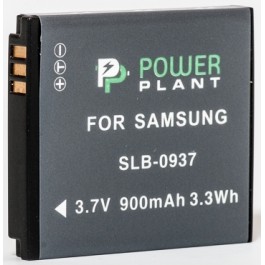 PowerPlant Aккумулятор для Samsung SLB-0937 (900 mAh) - DV00DV1210